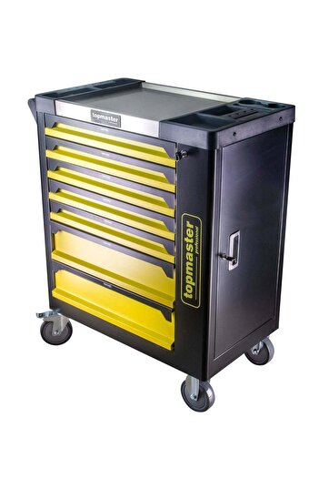 Topmaster Tool Trolley with 182 Pieces,