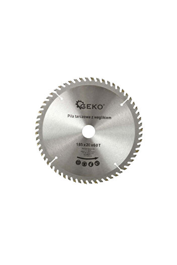 GEKO Circular Saw Blade for Wood 185x20x60T, G00092