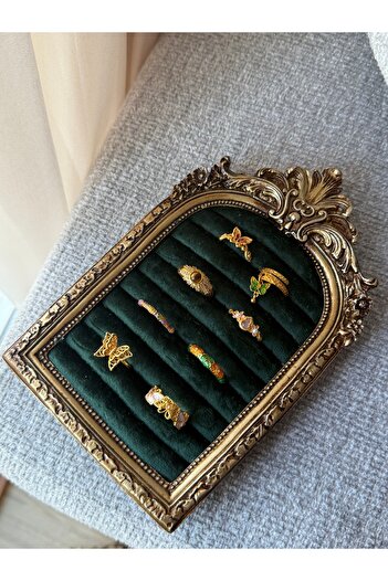 Vadısh store Set of 8 Vintage Elegance Rings