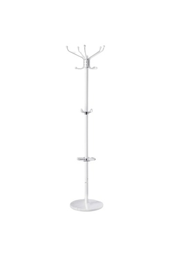 DacEnergy Hallway coat rack, steel metal structure, marble base, elegant, solid, 176 cm...