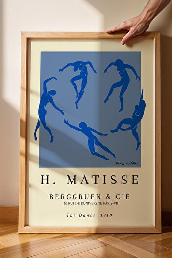 Saturn Henri Matisse the Dance 1910 Framed Painting - Eclectic Style Wall Decor