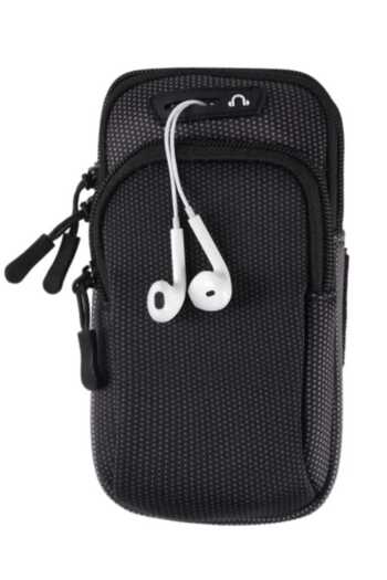 Fstyle Armband Phone Holder Bag for Running Fitness Belt with Adjustable Strap Perfect for Jogging and Walking