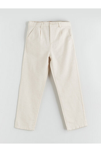 LC Waikiki Standard Fit Linen Blend Boy's Trousers