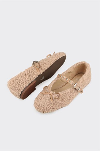 Elle Shoes Naturel Kadın Günlük Ayakkabı