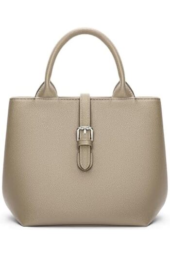 BOSTANTEN Leather Purses for Women Top Handle Satchel Small Tote Designer Handbags with Crossbody St