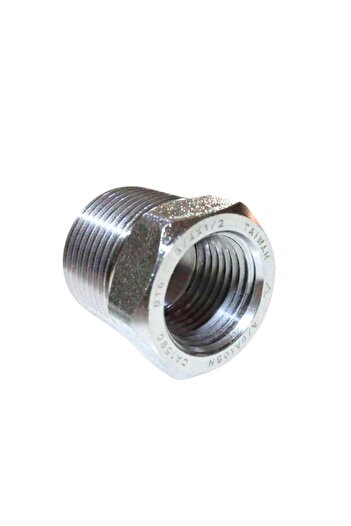 both well 1" to 1/2" Iron Reducer 3000 PSI for Gas Pipes Made in Taiwan, Bothwell Brand