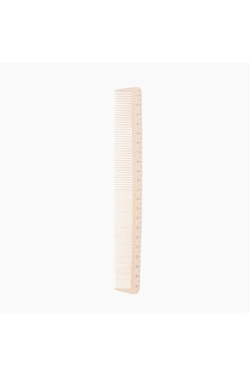 Bifull Comb with Ruler for Styling and Cutting - Measure Comb 21.5cm - Cutting Comb No. 09 -