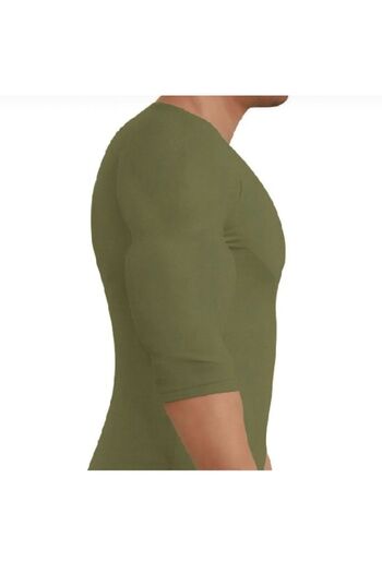 Fitmasterpro Ftimasterpro Muscle-Showing Athlete-Soldier Green Military Camouflage Khaki
