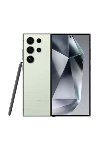 Samsung Galaxy S24 Ultra Dual SIM, Titanium Green, 12GB RAM, 512GB Storage, 5G - Middle East Version