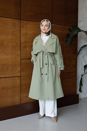 MOONSC OVERSIZED TRENCH COAT