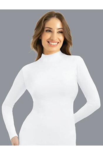 by İGP Bamboo Long Sleeve Turtleneck Bodysuit Tank Top