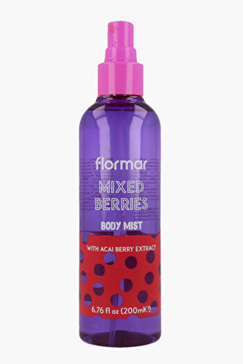Flormar Mixed Berry Body Spray from - 200 ml