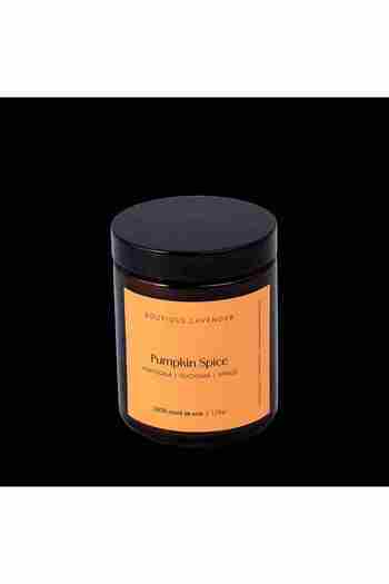Boutique Lavender Pumpkin Spice Scented Candle 159g