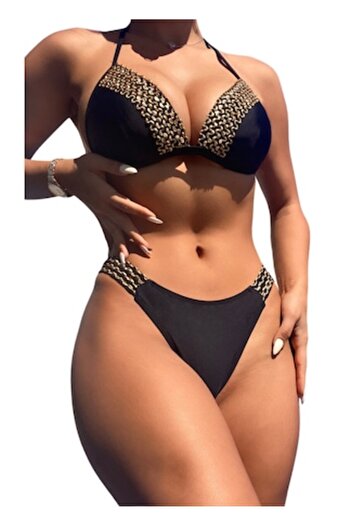 Mixbo - Cleopatra Two-Piece Swimsuit, Size M