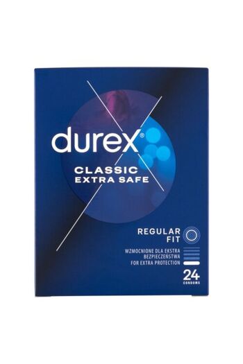 Durex Condoms, Durex, Extra Safe, 24 pieces