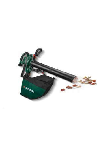 PARKSIDE ParkSide Electric Leaf Vacuum/Blower, 3000W, Adjustable Speed, approx. 55L