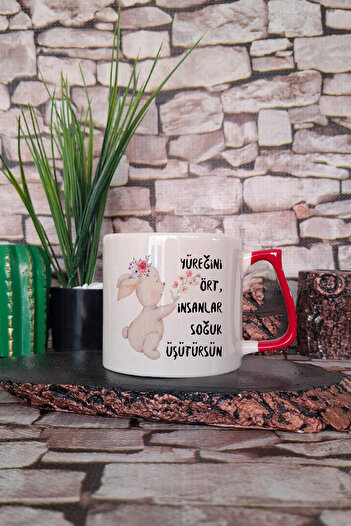 qoeuyl boutique People, You'Re Cold! Printed Gift for Friends, Girls, Boys, Colorful Handle Cup-Mug