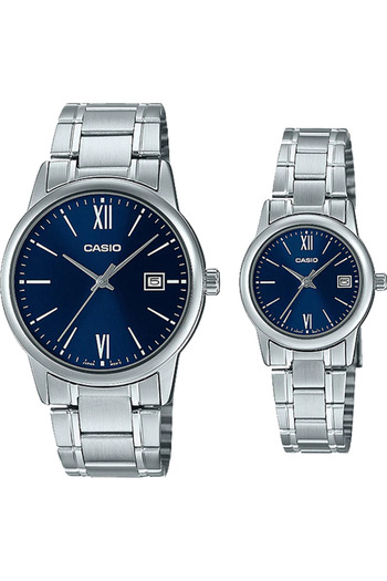 Casio M/LTP-V002D-2B3 Analog Couple [Couple Box]