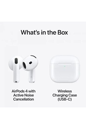 Apple AirPods 4 with active noise cancellation