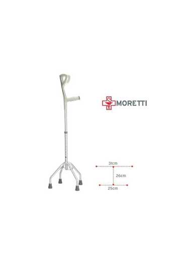 Moretti Spa Baston tetrapod cu maner sprijin pe cot – RP722