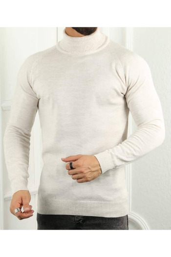 meday Clothing Men's Turtleneck Fit Knitwear Sweater