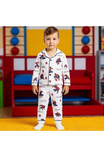 MİLAYS LİFE HOME COLLECTİON SET DE PIJAMĂ COLORATĂ 100% BUMBAC CU IMPRIMARE PERSONAJE PENTRU BĂIEȚI