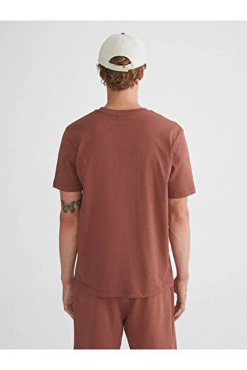 LC Waikiki Ανδρικό T-Shirt από βαμβακερό χτενισμένο λαιμό