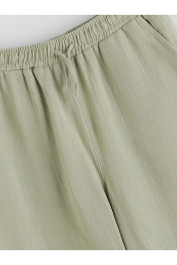 LC Waikiki Elastic Waist Muslin Girl's Trousers