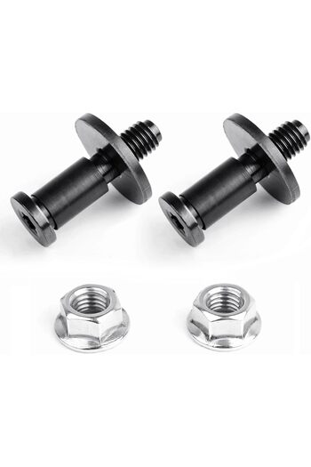 genernic Rear Door Striker Bolts 38427 by Unitec, Compatible with Chevrolet Silverado Escalade Avalanche Sier