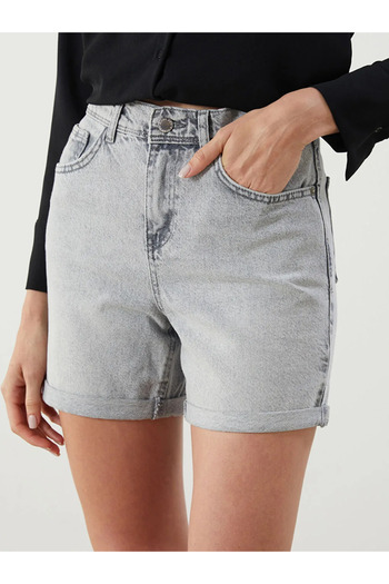 LC Waikiki Standard Fit Women's Jean Shorts
