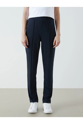 LC Waikiki Carrot Cut Women's Trousers with Elastic Waist