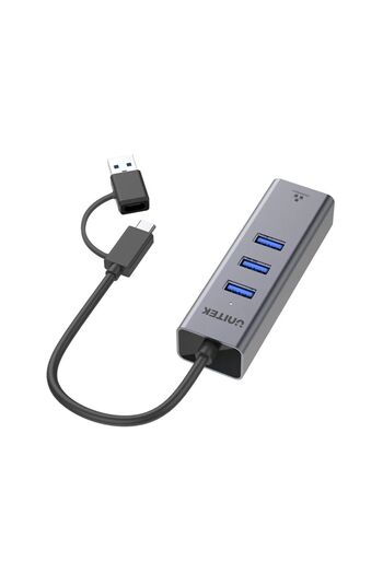 Unitek موزع إيثرنت 4 في 1 Y-3088B - سريع وموثوق