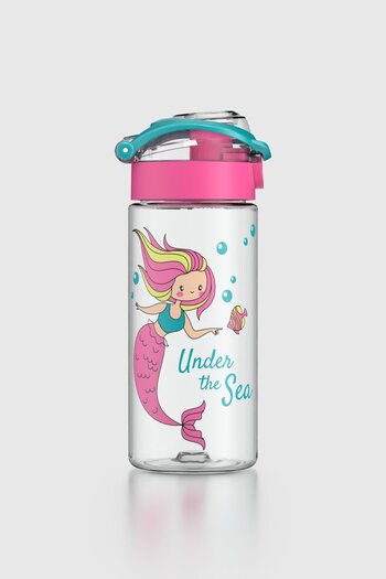 Renga Saga Patterned 500 ml Tritan Children's Water Bottle 912014 Pink