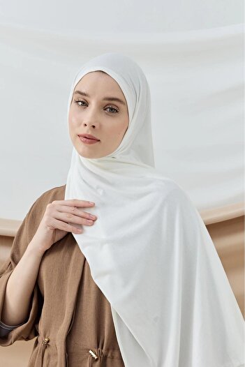 EM&FA TEKSTİL Plain Combed Cotton Shawl