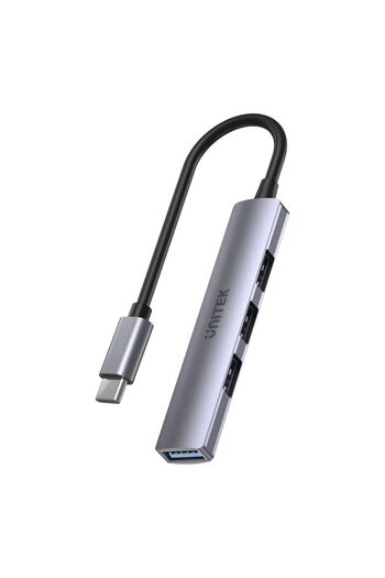 Unitek موزع USB-C - سبيكة ألومنيوم، توصيل وتشغيل | H1208B