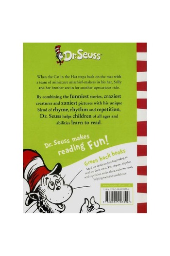 Harper Collins Dr. Seuss: Cat in The Hat Comes Back - Green Back Book Edition