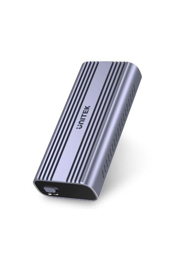 Unitek SolidForce Reefer Pro USB 40Gbps M.2 NVMe SSD Enclosure Space Grey | S1226A