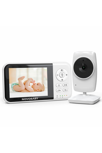 LikeSmart Baby Monitor NovoBaby 3.2" LCD, USB Type-C, NightVision, Sunet BiDirectional, Temperatura