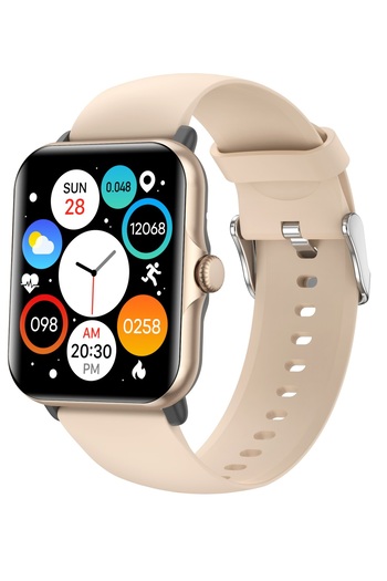 İSP LikeSmart Nexus FiT SmartWatch, 1.69", Bluetooth Call, SpO2 Oximeter, Call and Re Notifications