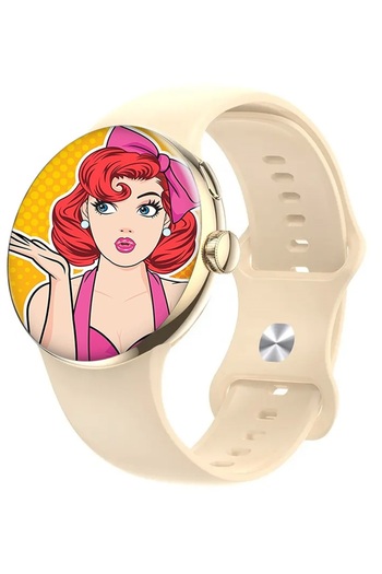 LikeSmart Ceas SmartWatch ISP Los Angeles FIT, 1.3 IPS AMOLED Display, Apel Bluetooth, Oximetru, Not