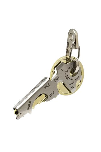 ACE True Utility Keytool Stainless Steel Multitool, TU247 (71 x 24 x 4 mm)