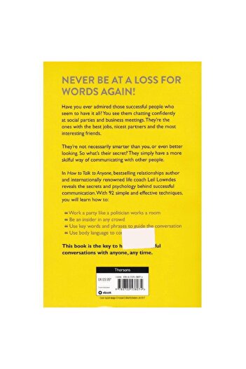 Harper Collins How to Talk to Anyone - 92 Little Tricks for Big Success