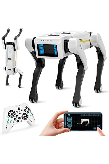 Generic Smart Robot Dog - Interactive STEM Pet with Voice Control, 30+ Actions & APP Programming,