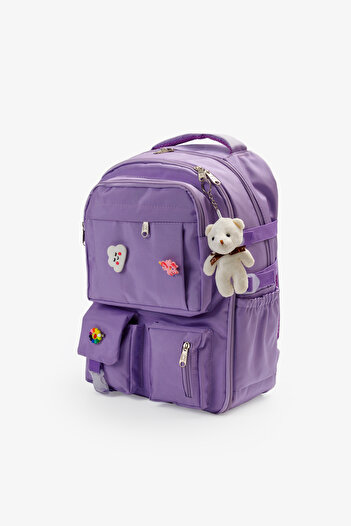 QUOVO Korean Style Orthopedic Special Design Waterproof Girl Boy School Bag Set Nutrition Pen Holder Set