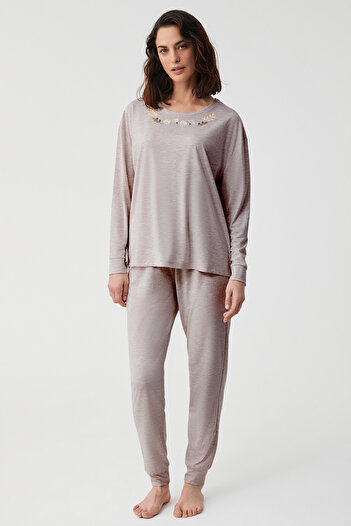 Catherine's Soft textured pajama set