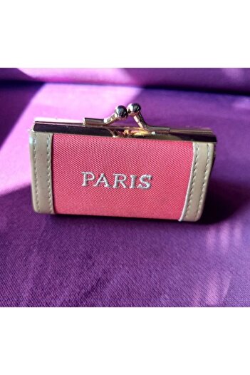 esdekor Mini Purse Size 6cm Width 9 cm Women's Wallet Red Hassle-Free Shopping