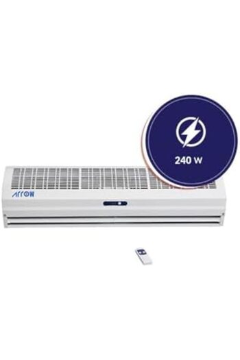 ARROW Air Curtain 150cm with Remote Control, 240W | Low Energy Consumption | Quiet Design