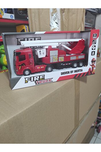 berattoys itfaye arabası kırılmaz 27 cm sürtmeli oyuncak itfaiye kamyonu iş makinaları oyuncak araba