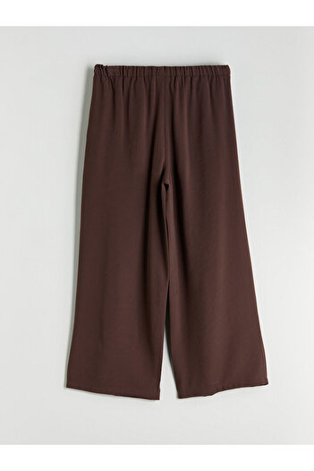 LC Waikiki Quality Parts from Celebi Store |   Wide Leg Women's Trousers with Elastic Waist