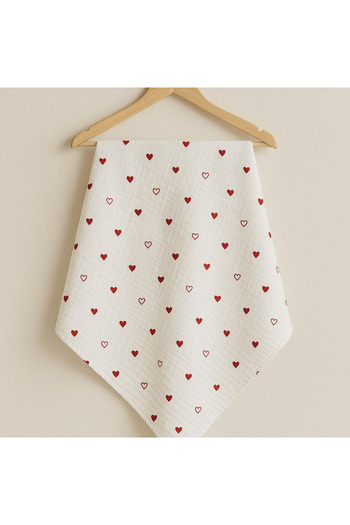 KapsülBebek 100% Cotton Single Layer Muslin Baby Blanket 80X90 cm